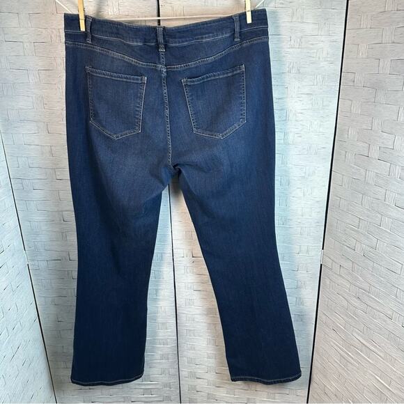 Lane Bryant jeans, denim Mid rise boot Women’s southwestern casual plus size - Picture 2 of 11